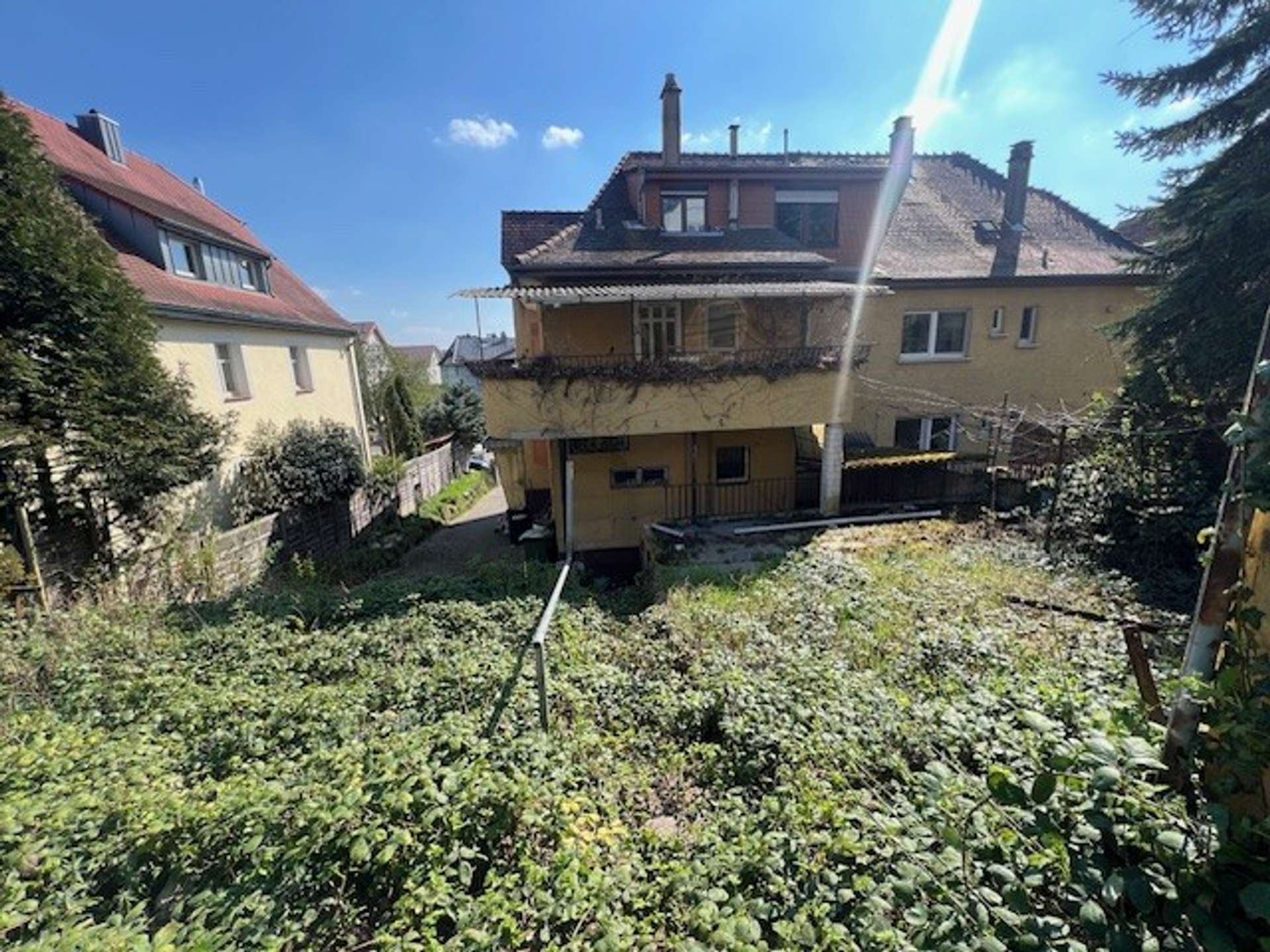 Ansicht-Garten