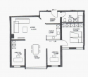 Grundriss Whg. 3 - Moderne 2,5-3-Zimmer-Wohnung mit Aufzug