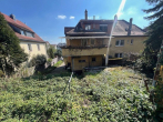 Ansicht-Garten - Charmante Doppelhaushälfte mit Planung und Baugenehmigung
